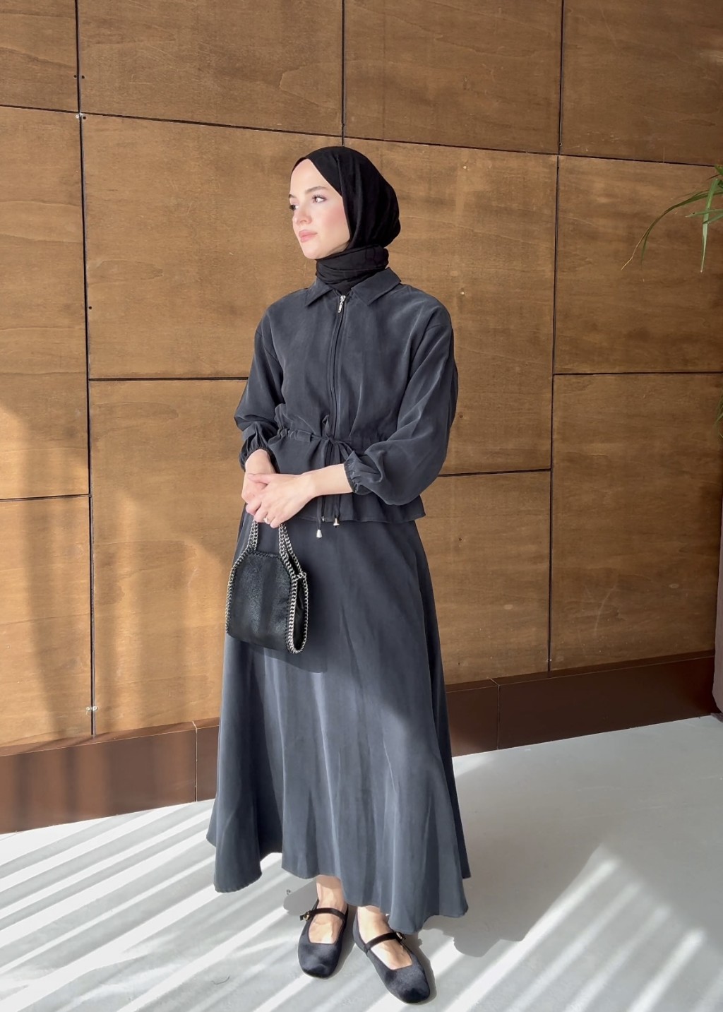 Belden Bağlamalı Takım Antrasit