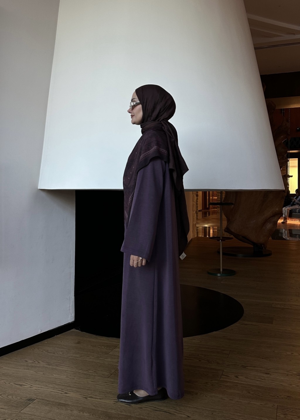 Comfy Elbise Mürdüm