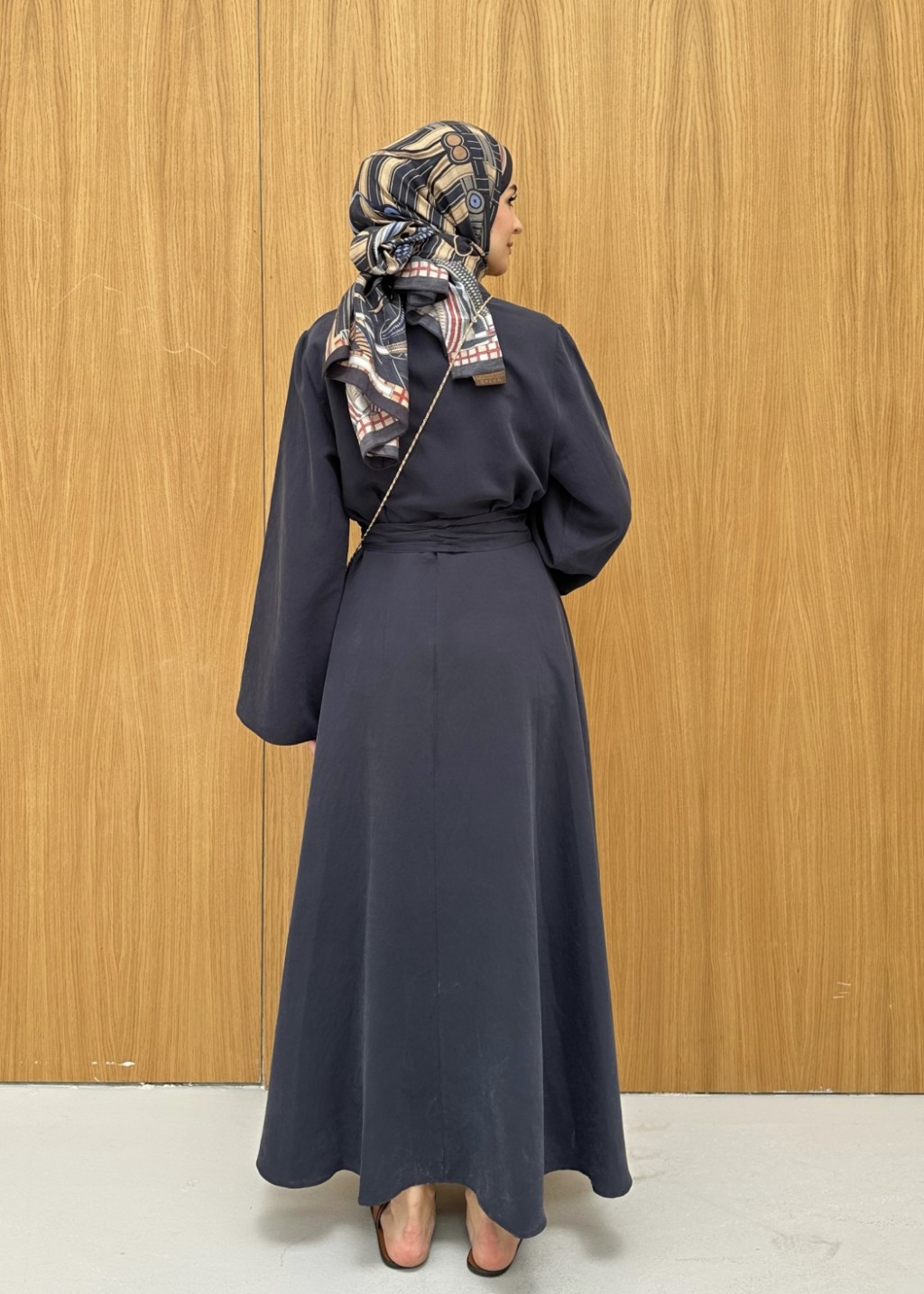 Liva Elbise Lacivert 