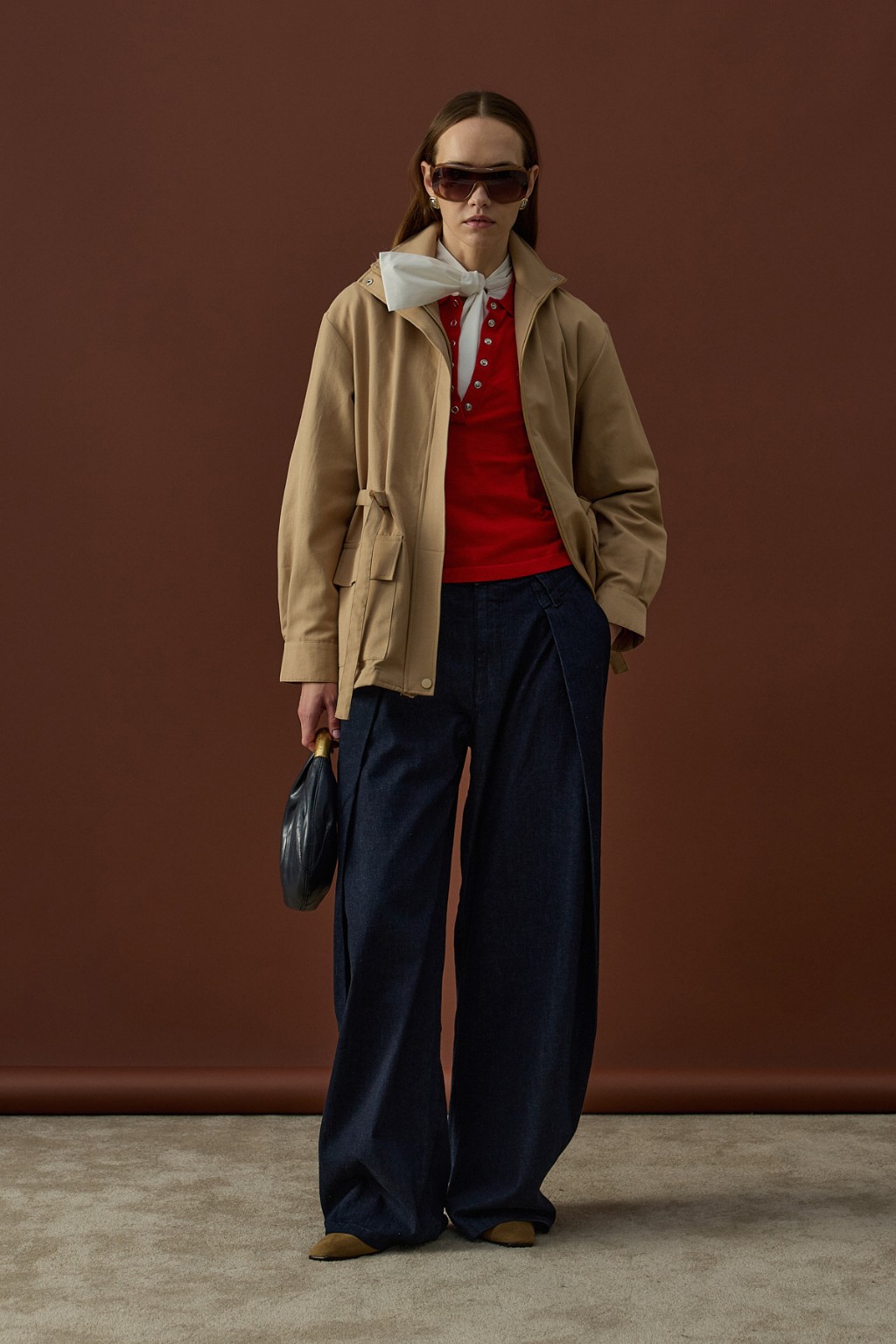 Premium Kısa Trenç Ceket 