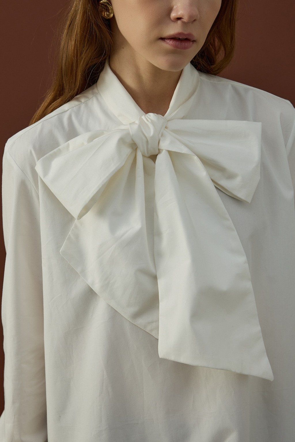 Premium Yaka Detaylı Gömlek Beyaz