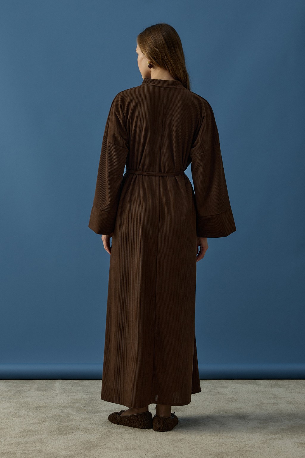 Relax Elbise Kahverengi