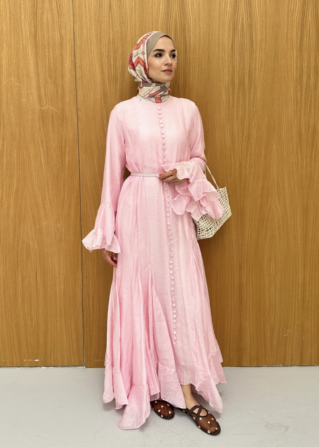 Romance Elbise Pembe