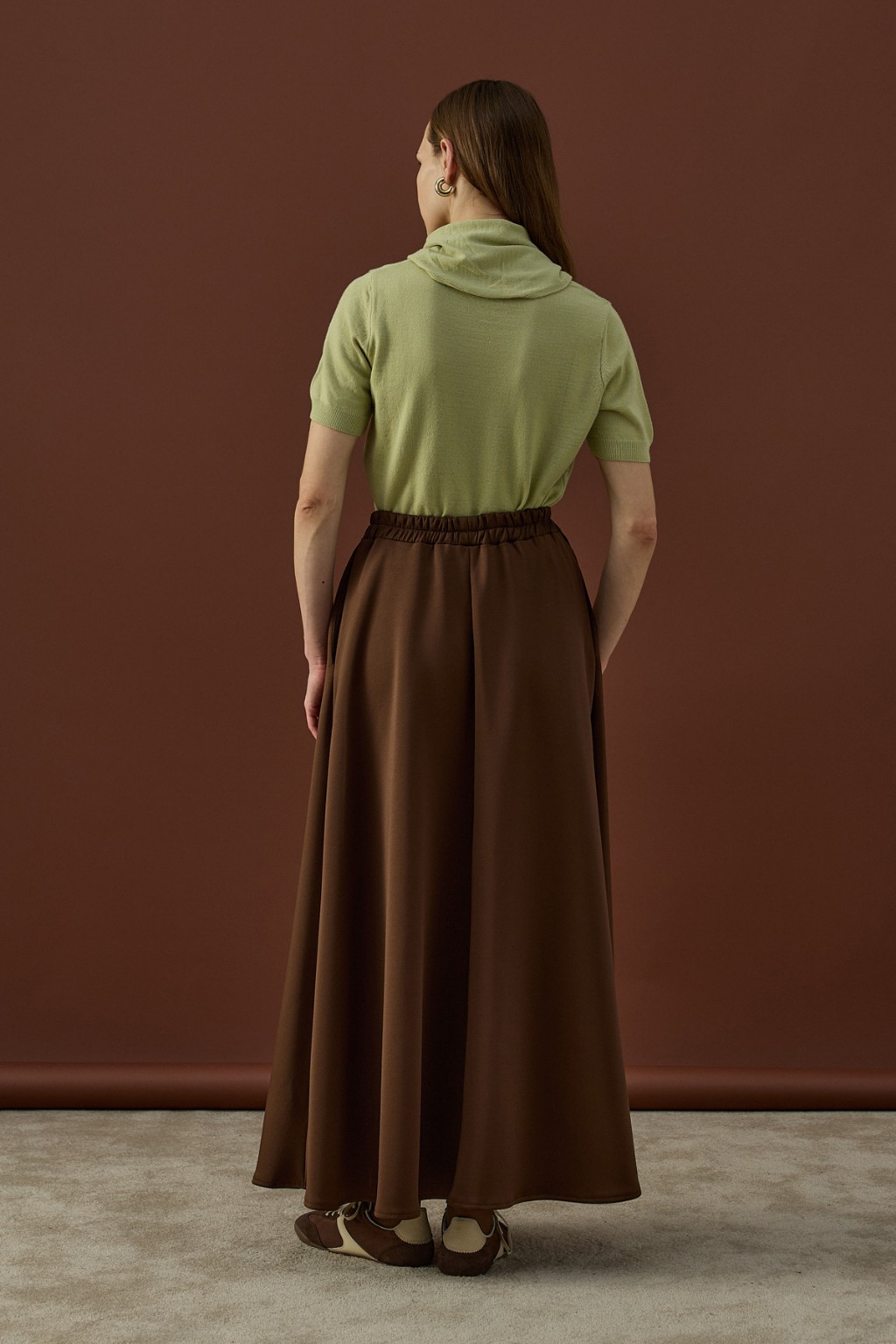 Scuba Etek Kahverengi