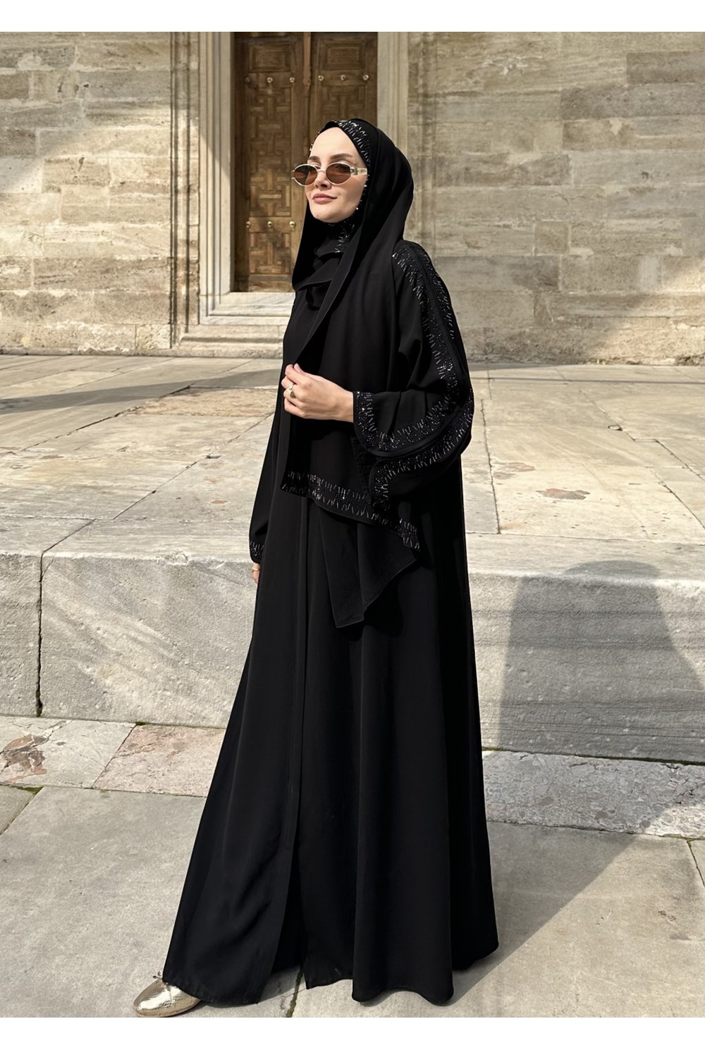 Shine Abaya Siyah