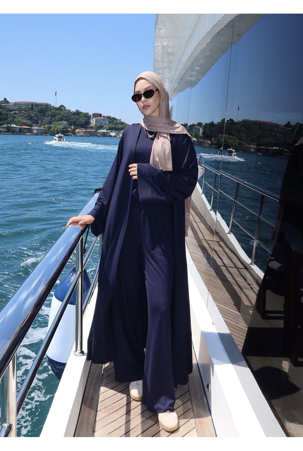 Soft Rahat 3'lü Takım Lacivert