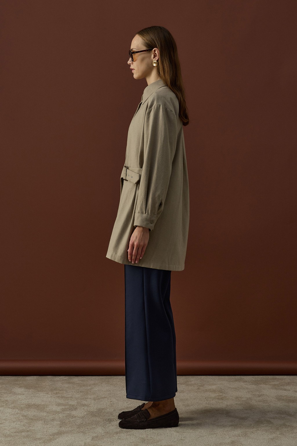 Tokalı Gömlek Vizon 