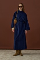 Relax Elbise Lacivert