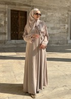 Shine Abaya Krem